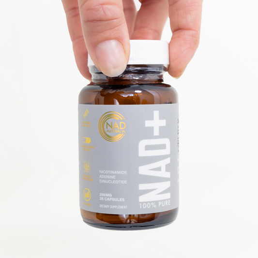 100% PURE NAD+ 200mg x 35 Enteric Coated Capsules